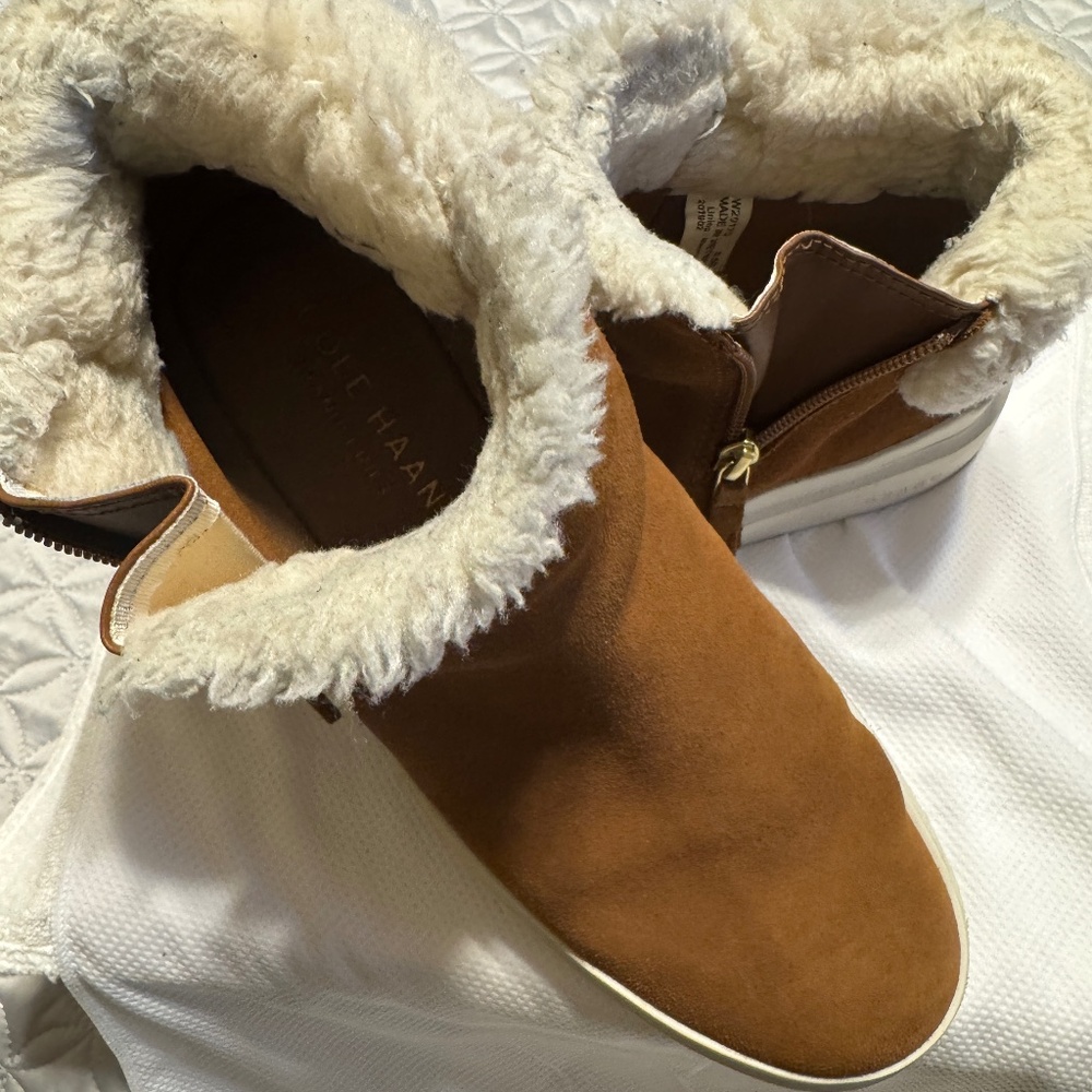 Cole Haan GrandPro Suede Sneaker Bootie